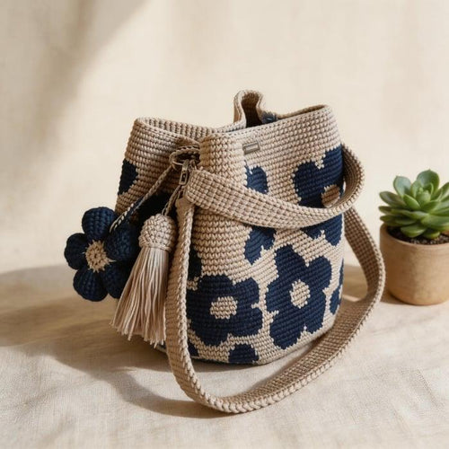 Crochet Flower Bags