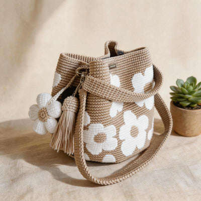 Crochet Flower Bags